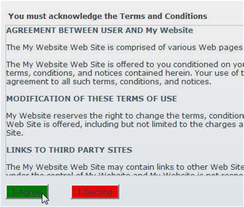 Where can I go to change the Terms and Conditions in DNN 9