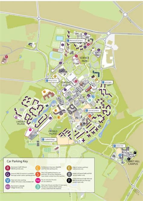 Where can I park? Car parking University of Warwick