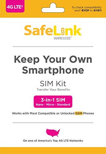 Where can i buy a safelink sim card. Please update on your experience. I’m approved for service but also waiting on a SIM and it has been a long time. Customer service has been useless. I ordered a $1 BYOD Verizon Tracfone SIM and I want to know if I can use it to activate service with SafeLink if I haven’t been set up officially with the SIM they supposedly have mailed. 