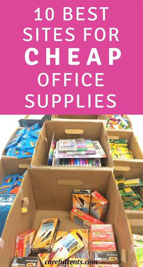 Where can i buy cheap office supplies. Office Products Office Deals School Supplies Office Electronics Printers, Ink & Toner Ink & Toner Projectors Pens & Writing Calendars & Planners Shipping & Moving 1-24 of over 2,000 results for "Computer Printer Ink & Toner" 