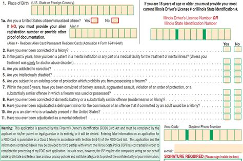 Where can i get a foid card application