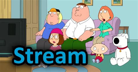 Where can i stream family guy. Animated series "Family Guy" features the adventures of the Griffin family. Endearingly ignorant Peter and his stay-at-home wife Lois reside in Quahog, ... 