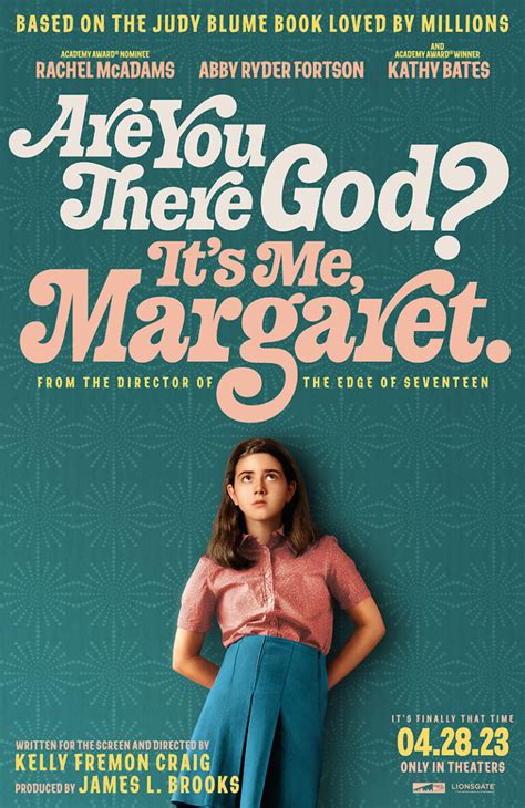 Where can i watch are you there god. Blume’s novel featured a half-Jewish, half-Christian protagonist who was questioning the existence of God while awaiting salvation via the arrival of her period, and eager to start wearing a bra. 
