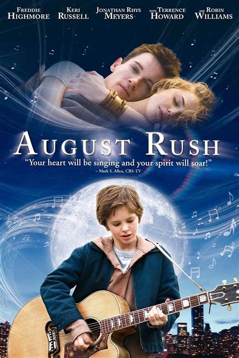 Where can i watch august rush. "August Rush" Starring Freddie Highmore, Keri Russell, Jonathan Rhys Meyers, Robin Williams, and Terrence Howard. In theaters November 21, 2007. 