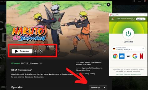 Where can i watch naruto. 3 Answers. The Last: Naruto the movie. At the end of the movie in the credits, you can see the images of the wedding. You also see the events leading up to the wedding, till the bride and groom come out to the ceremony, in the last few episodes of Naruto Shippuden. Episodes 494 to 500. 