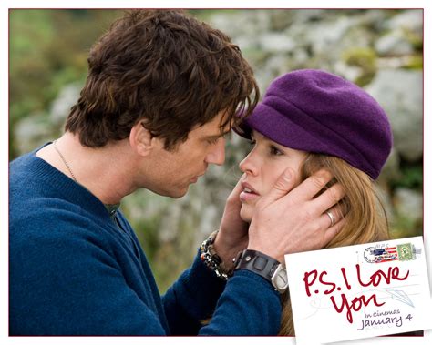  P.S. I Love You. P.S. I Love You is a 2007 American romantic film directed by Richard LaGravenese from a screenplay by LaGravenese and Steven Rogers based on the 2004 novel of the same name by Cecelia Ahern. The film stars Hilary Swank, Gerard Butler, Lisa Kudrow, Gina Gershon, James Marsters, Harry Connick Jr. and Jeffrey Dean Morgan . . 