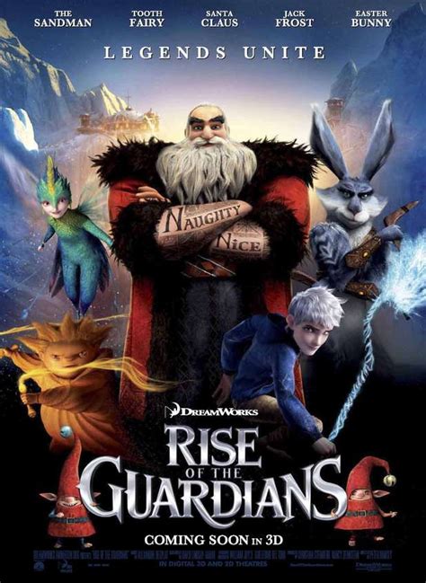IMDB: 7.2. When an evil spirit known as Pitch lays down the gauntlet to take over the world, the immortal Guardians must join forces for the first time to protect the hopes, beliefs and imagination of children all over the world. Released: 2012-11-21. Genre: Animation, Family, Fantasy. Casts: Chris Pine, Alec Baldwin, Jude Law, Isla Fisher .... 