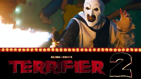Where can i watch terrifier 2. Terrifier 2: Directed by Damien Leone. With Lauren LaVera, David Howard Thornton, Elliott Fullam, Sarah Voigt. After being resurrected by a sinister entity, Art the Clown returns to the timid town of Miles County where he targets a teenage girl and her younger brother on Halloween night. 