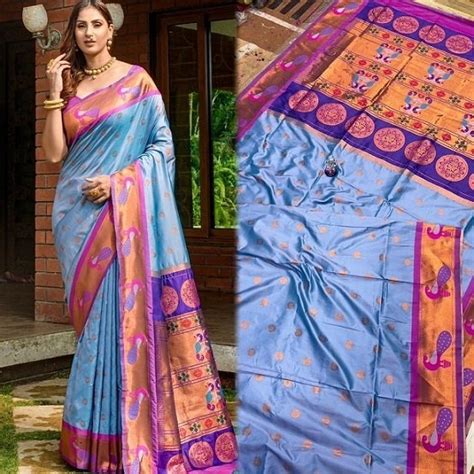 Where can we purchase a real Paithani saree on the online, Mumbai