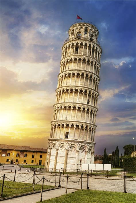 Jul 17, 2023 ... Aerial photos reveal the leaning Tower of Pisa leans in a south-southeast direction, which has played a part in helping it remain standing. The .... 