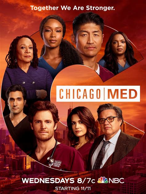 Where can you watch chicago med. Jul 19, 2023 · Chicago Med, Chicago Fire, and Chicago P.D. reached more than 50 million viewers across NBC and Peacock during the 2022-2023 season, so you can bet they'll be back for more. 