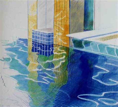 Where did david hockney study