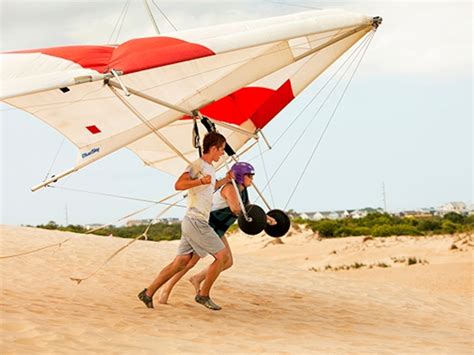 Where did hang gliding originate