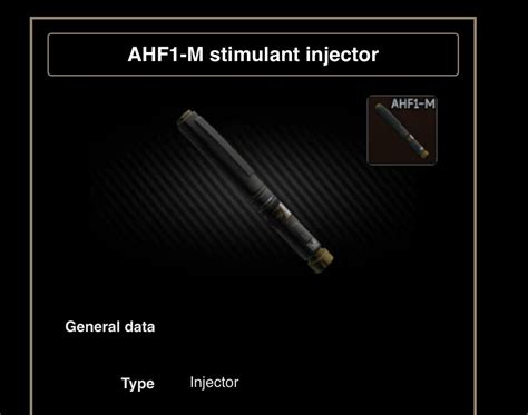 Where do you find the AHF1-M stim injector : r/EscapefromTarkov