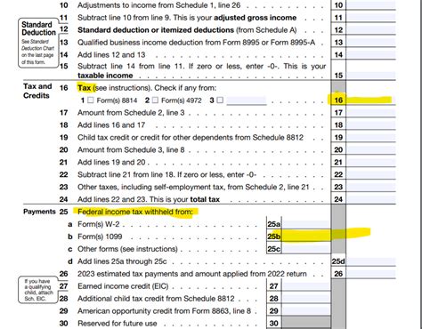 Where does SSA-1099 Box 6 (Voluntary Federal Income Tax …