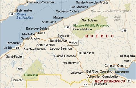 Where is Amqui Quebec? - MapTrove