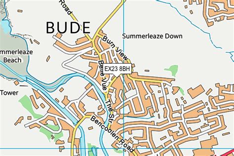 Where is Bude? Bude on a map - GetTheData