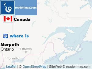 Where is Morpeth , Ontario Canada - roadonmap.com