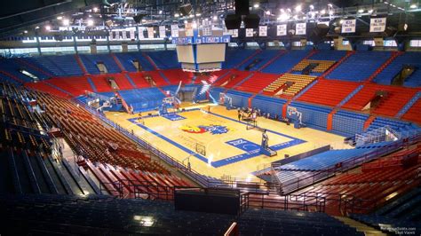 Allen Fieldhouse is an indoor stadium of University of Kansas, situated in Kansas, United States of America and was constructed in 1955.. 