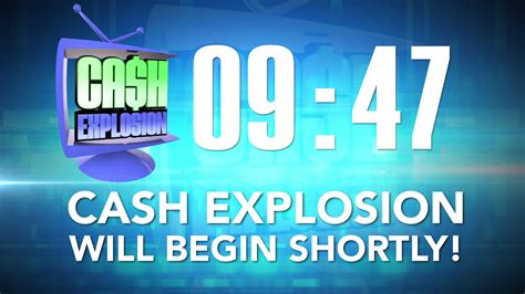 Where is cash explosion filmed. The number of entries you will get for Cash Explosion will depend on which version of the game you have purchased. If you have purchased a full version of the game, you will receive a total of 81 entries. This includes 30 Cash Explosion Bills and 51 Cash Explosion Sweepstakes entries. If you purchase a basic version of the game, you will only ... 