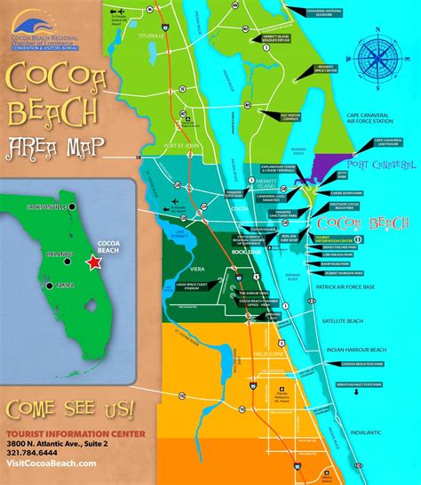 Our illustrated maps are a fresh combination of our mapping and illustration styles. This piece shows iconic locations of Cocoa Beach Florida in a beautiful .... 