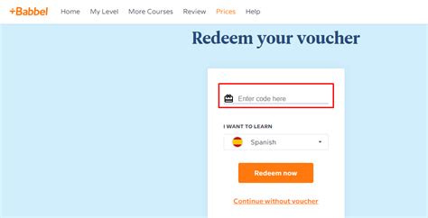 Where is my voucher code? – Babbel Help Center