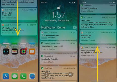Where is notification center on iphone.  Troubleshoot common notification iss...