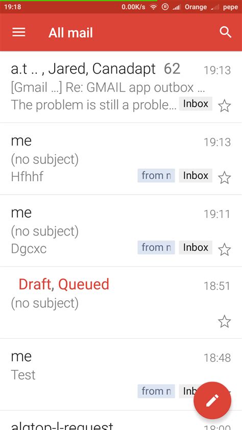 Where is outbox in gmail wikilord