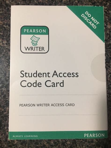 Where is the access code in a pearson textbook. - The harney sons guide to tea.