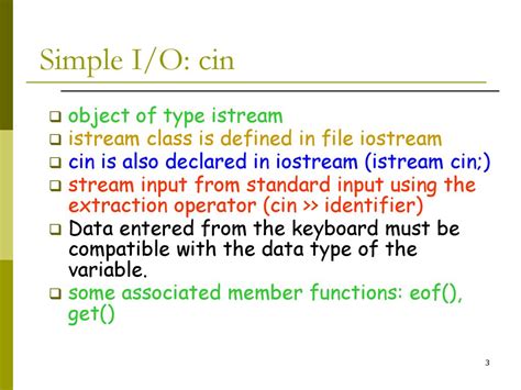 Where is the difference between c++ istream objects I create and cin …