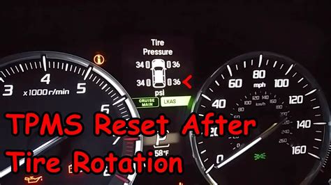 2010 TSX TPMS reset. ... Visit a mechanic. There's 