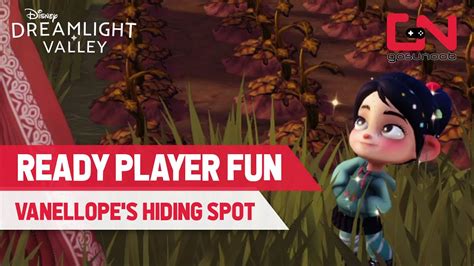 Where is vanellope hiding in dreamlight valley. Disney Dreamlight Valley has made way for yet another cheerful character, Vanellope, to join the villagers. Ready Player Fun is one of the quests for Vanellope, but you cannot unlock it unless you have reached friendship level 4 with her.Here's how you can complete the Ready Player Fun quest in Disney Dreamlight Valley. 