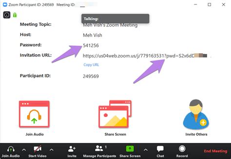 Where is zoom password in url.  An embedded passcode makes your meeting mo...