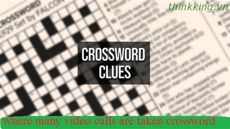 The Crossword Solver found 30 answers to "video taped", 6 letters crossword clue. The Crossword Solver finds answers to classic crosswords and cryptic crossword puzzles. Enter the length or pattern for better results. Click the answer to find similar crossword clues . Enter a Crossword Clue.
