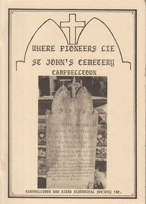 Where pioneers lie : St John