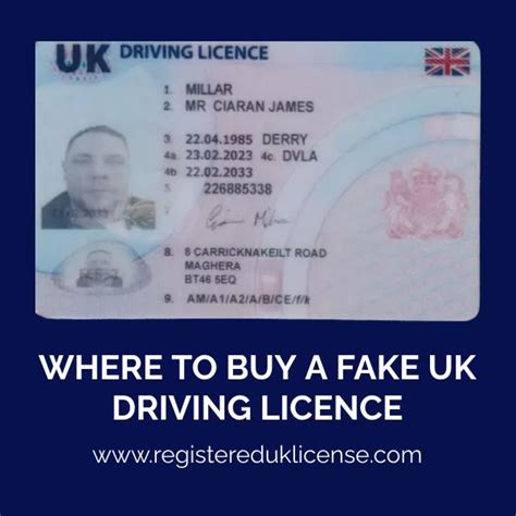 Where to Buy a Fake UK Driving Licence Online - Good Quality