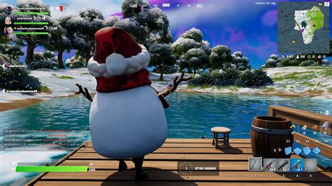 Where to Find a Snowman in Fortnite Tips to Complete Winterfest 2021