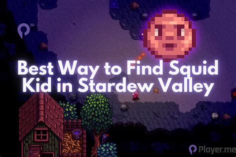 Where to Find a Squid Kid in Stardew Valley 