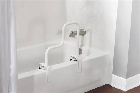 Where to Install Grab Bars on Wall Around Bathtub