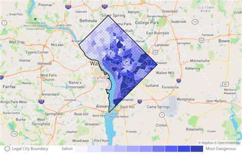 Where to avoid staying in DC