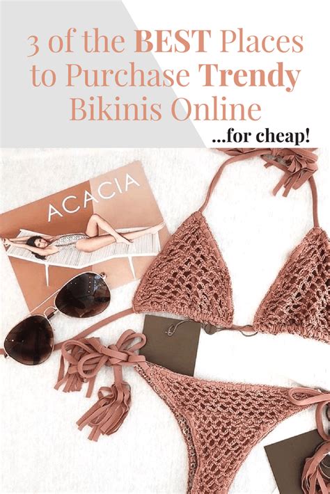 Where to buy bikinis. WHERE CAN I BUY OR TRY ON A TRIANGL BIKINI? Our online store www.triangl.com is the only place in the world where you can buy original, genuine and authentic Triangl bikinis. Exclusively from TRIANGL.COM. 
