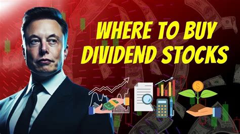 Where to buy dividend stocks. Things To Know About Where to buy dividend stocks. 