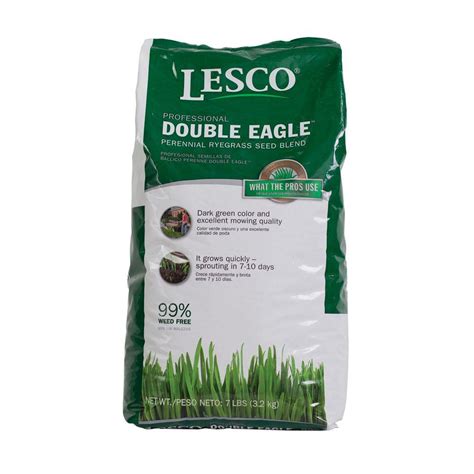 Where to buy lesco grass seed near me. Bluegrass and ryegrass will thrive in sun. Fine fescue will thrive in moderate shade. No. 1 choice of lawn care professionals nationwide. Provides excellent drought and wear tolerance. Adapts to a wide range of growing conditions. 99.9% weed free. Designed to grow in sunny or shaded areas with 4 to 10 hours of sunlight per day. 