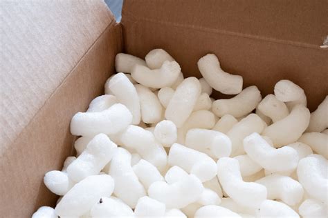 Where to buy packing peanuts. Our Styrofoam™ packing peanuts are made from Expanded Polystyrene Foam scraps leftover from other jobs and brought in to our recycle center. 01. Our Product. Our Styrofoam™ peanuts are sold in 14 cu ft bags. We use no labeling on our bags to better allow for recycling. Contact Us. 02. Any Size Order. Buy 1 or 1000 bags. 