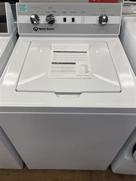 Where to buy speed queen washer. The reason Speed Queen washers and dryers can last 25 years in your home is because we take a mindful and deliberate approach to building the most reliable products on the market. As the world leader in commercial laundry, we have over 180 engineers focused solely on creating the best quality washers and dryers in the industry. 