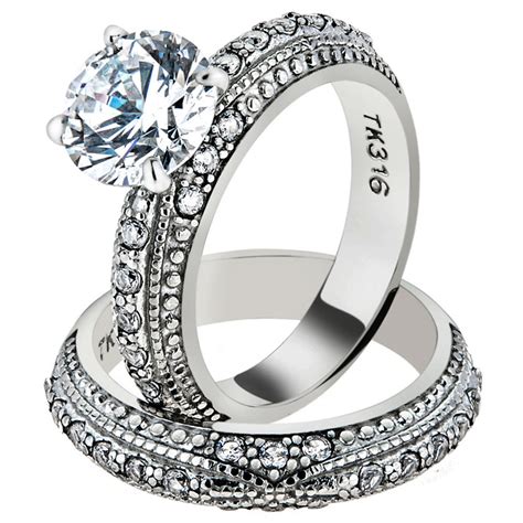 Where to buy wedding rings. Simple and stunning, the classic diamond solitaire engagement ring will stand the test of time. A bold and romantic choice, three-stone rings symbolize your past, present, and future together. From simple gold bands to elegant diamond styles, find the perfect wedding band to symbolize your love and commitment. 