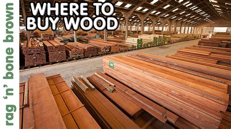 Where to buy wood. 