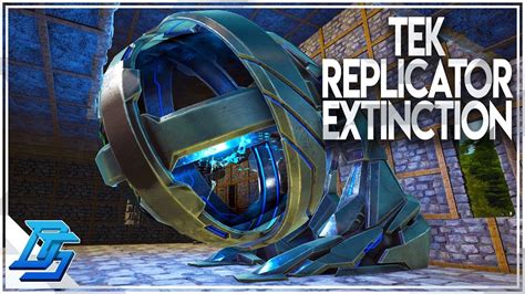 Where to craft tek replicator extinction.  It also has the available engra...