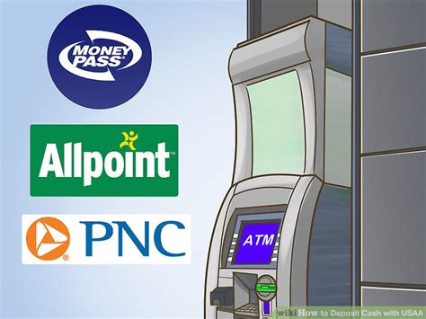 Deposit through a USAA Preferred ATM: USAA has partnered 