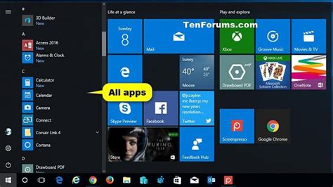 Where to find apps on Windows 10? - esahakoora.afphila.com